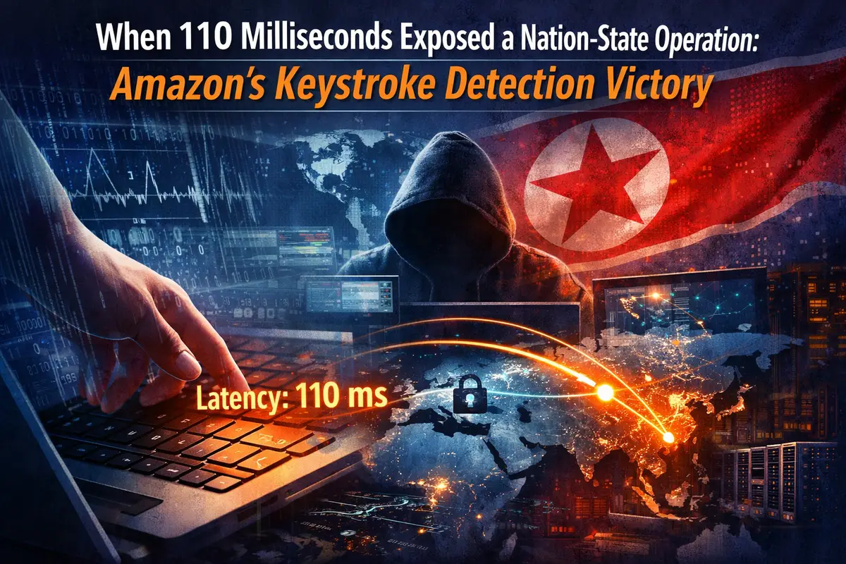 When 110 Milliseconds Exposed a Nation-State Operation: Amazon's Keystroke Detection Victory
