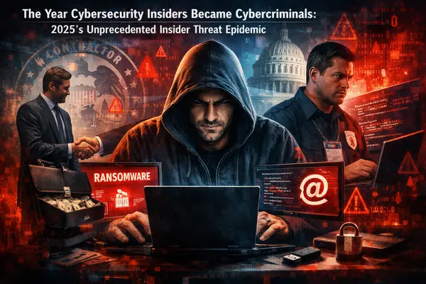 The Year Cybersecurity Insiders Became Cybercriminals: 2025's Unprecedented Insider Threat Epidemic