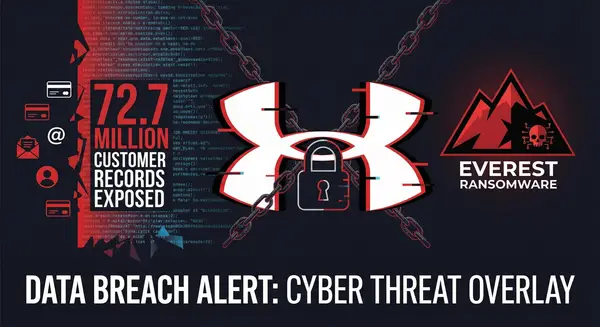 Under Armour Suffers Massive Data Breach: 72.7 Million Customer Records Exposed in Everest Ransomware Attack