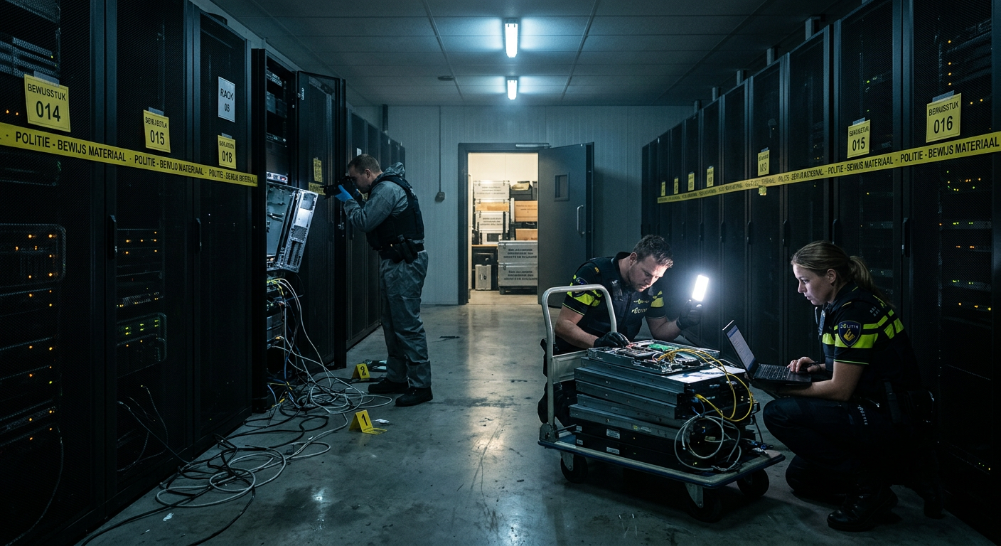 Dutch FIOD Seizes 800 Servers Linked to Russia-Sanctioned Hosting Firm Stark Industries