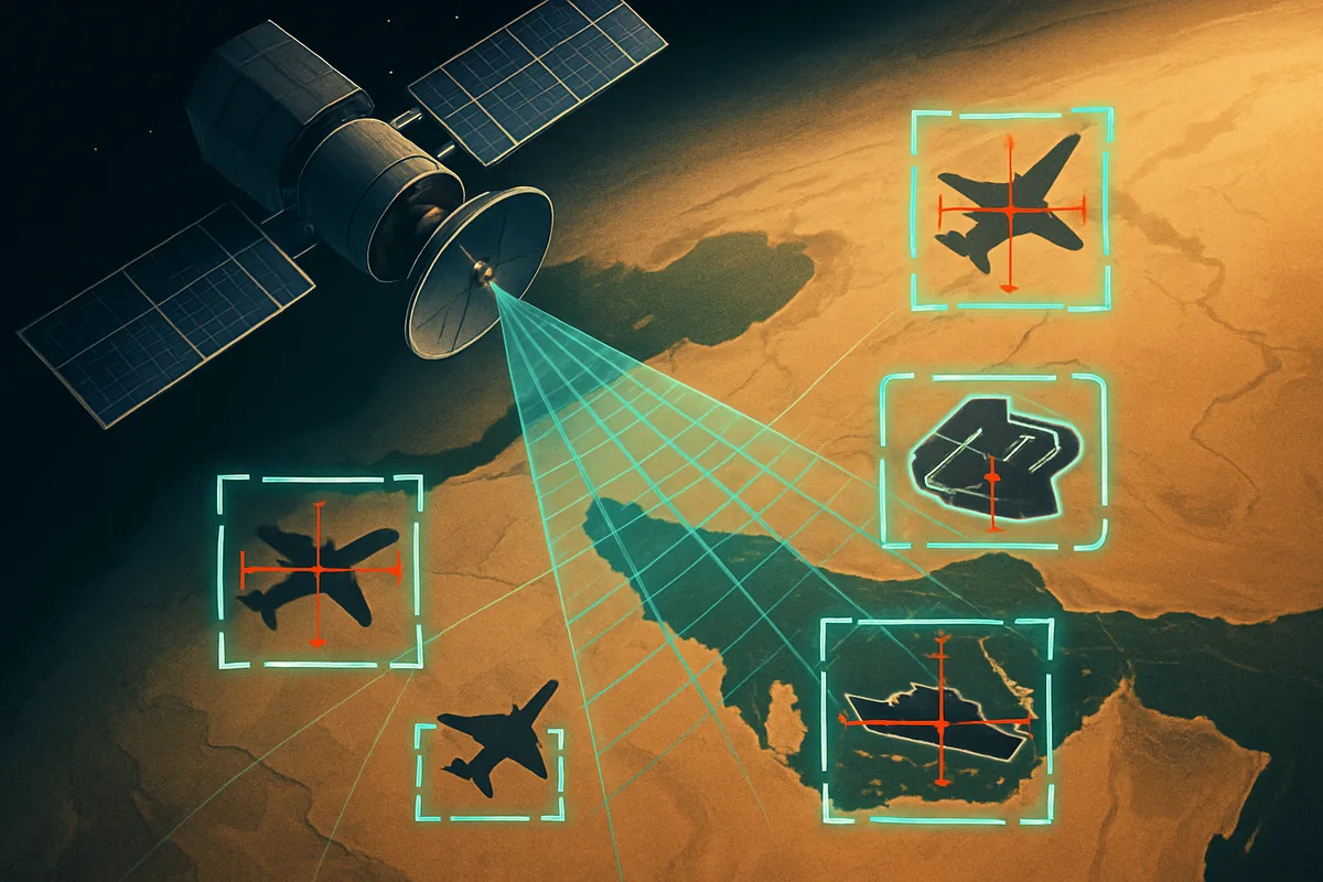 A Chinese AI Startup With 200 Employees Is Mapping Every US Military Asset in the Middle East — In Real Time